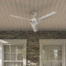 Progress Lighting - P250129-28M - 52" Ceiling Fan - Rizo - Matte White