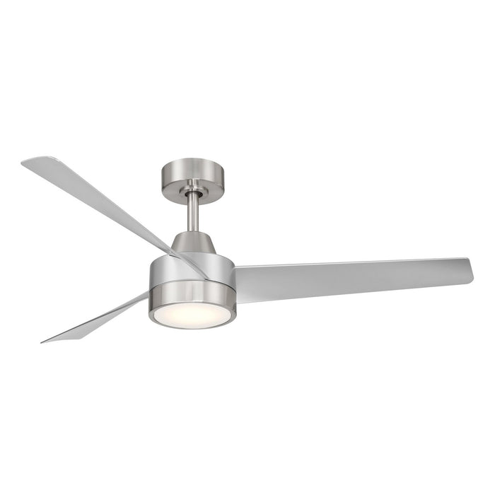 Progress Lighting - P260012-009-30 - LED Fan Light Kit - Rizo - Brushed Nickel
