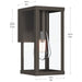 Progress Lighting - P560397-020 - One Light Outdoor Wall Mount - Ryle - Antique Bronze