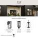 Progress Lighting - P560398-31M - One Light Outdoor Wall Mount - Ryle - Matte Black