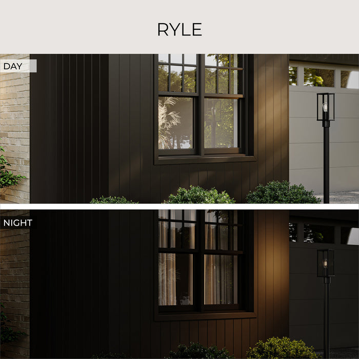Progress Lighting - P540113-31M - One Light Outdoor Post Mount - Ryle - Matte Black