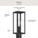 Progress Lighting - P540113-31M - One Light Outdoor Post Mount - Ryle - Matte Black