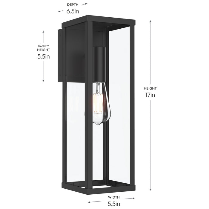 Progress Lighting - P560399-31M - One Light Outdoor Wall Mount - Ryle - Matte Black