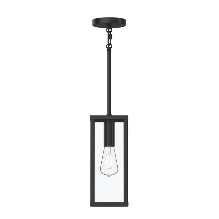 Progress Lighting - P550146-31M - One Light Outdoor Pendant - Ryle - Matte Black