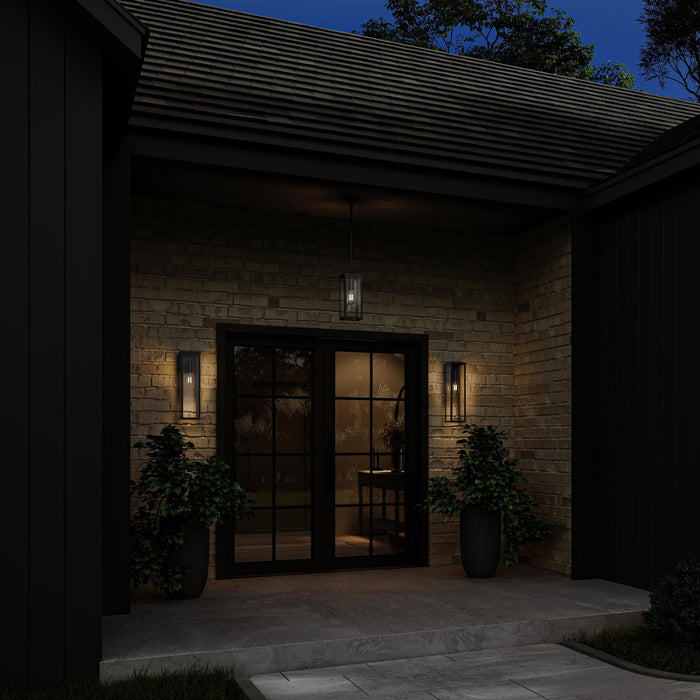 Progress Lighting - P560400-31M - One Light Outdoor Wall Mount - Ryle - Matte Black