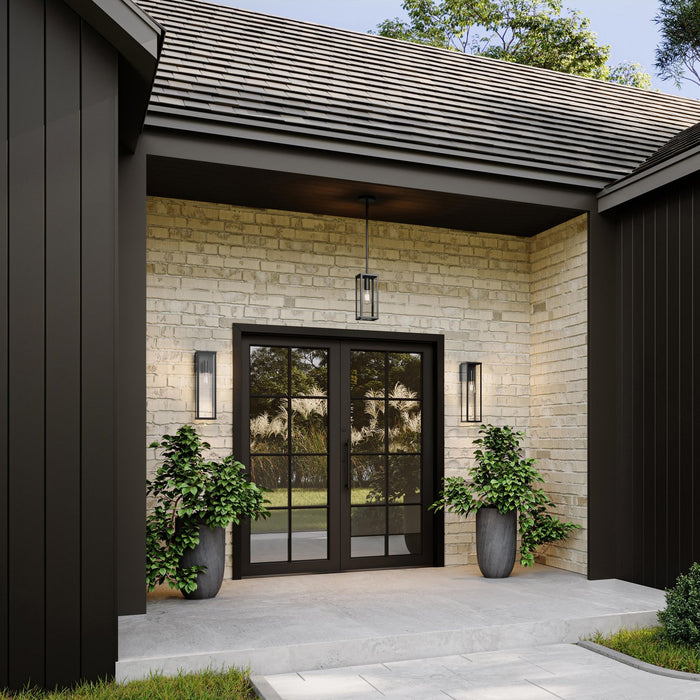 Progress Lighting - P560400-31M - One Light Outdoor Wall Mount - Ryle - Matte Black