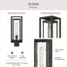 Progress Lighting - P540115-020 - One Light Outdoor Post Mount - Shaw - Antique Bronze