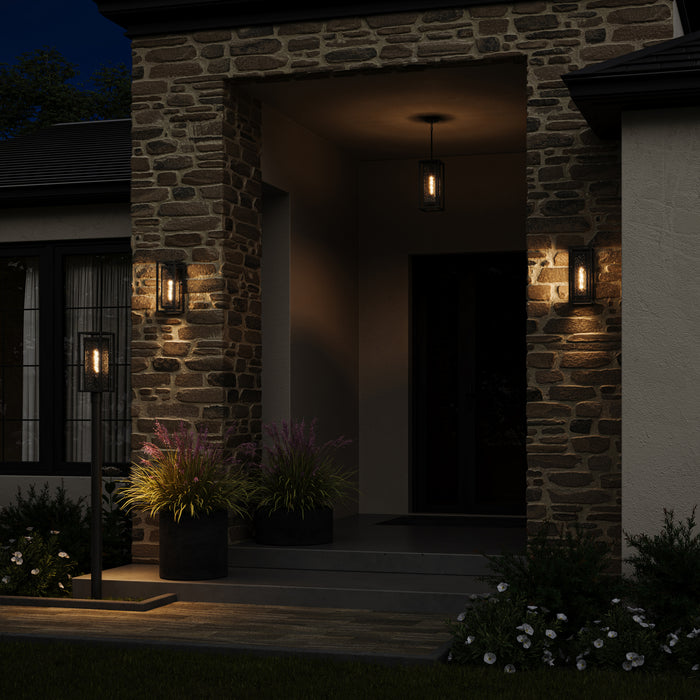 Progress Lighting - P540115-031 - One Light Outdoor Post Mount - Shaw - Black
