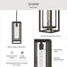 Progress Lighting - P550148-020 - One Light Outdoor Pendant - Shaw - Antique Bronze