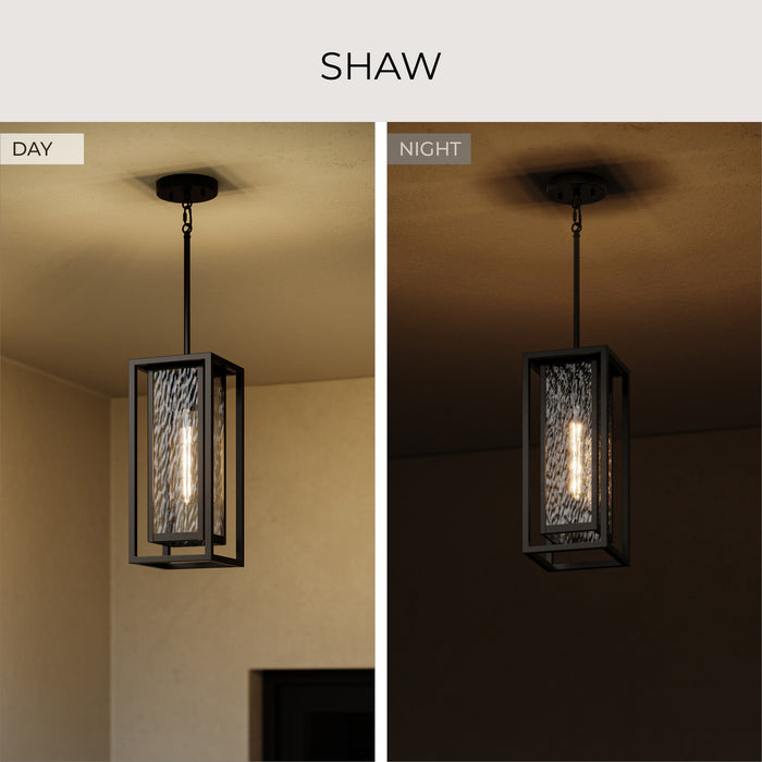 Progress Lighting - P550148-020 - One Light Outdoor Pendant - Shaw - Antique Bronze