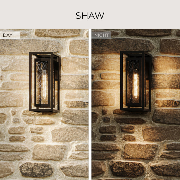 Progress Lighting - P560410-020 - One Light Outdoor Wall Mount - Shaw - Antique Bronze