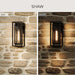 Progress Lighting - P560410-020 - One Light Outdoor Wall Mount - Shaw - Antique Bronze