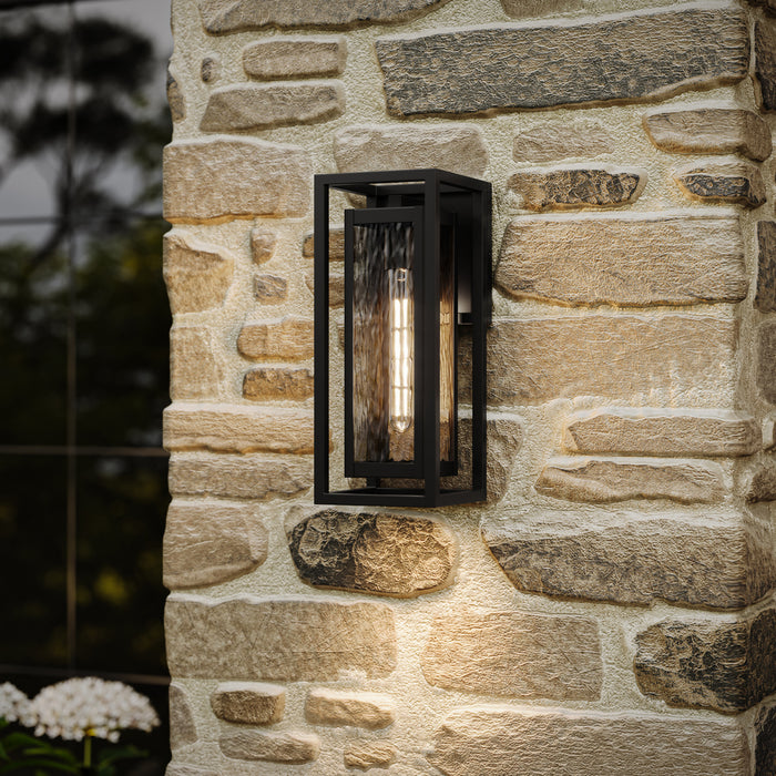 Progress Lighting - P560410-031 - One Light Outdoor Wall Mount - Shaw - Black