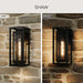 Progress Lighting - P560410-031 - One Light Outdoor Wall Mount - Shaw - Black