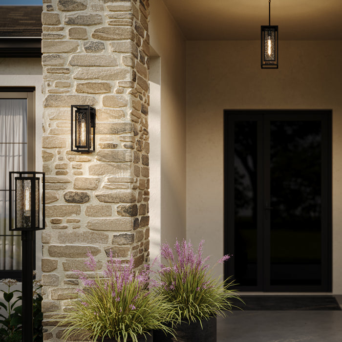 Progress Lighting - P560410-031 - One Light Outdoor Wall Mount - Shaw - Black