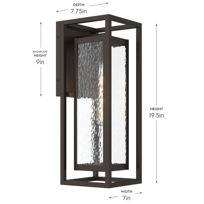 Progress Lighting - P560411-020 - One Light Outdoor Wall Mount - Shaw - Antique Bronze