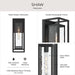 Progress Lighting - P560411-031 - One Light Outdoor Wall Mount - Shaw - Black