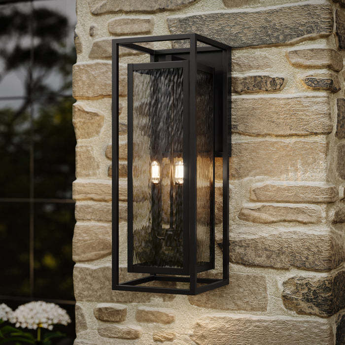 Progress Lighting - P560412-031 - Three Light Outdoor Wall Mount - Shaw - Black
