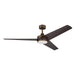 Progress Lighting - P250128-215-30 - 60" Ceiling Fan - Velto - Heritage Brushed Bronze