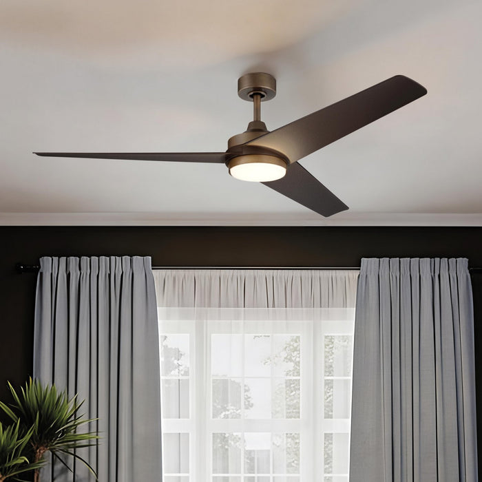 Progress Lighting - P250128-215-30 - 60" Ceiling Fan - Velto - Heritage Brushed Bronze