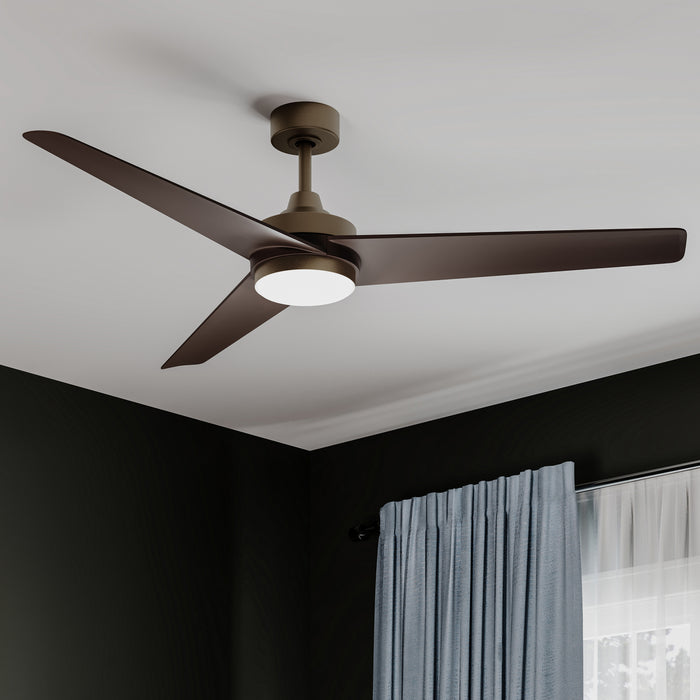Progress Lighting - P250128-215-30 - 60" Ceiling Fan - Velto - Heritage Brushed Bronze