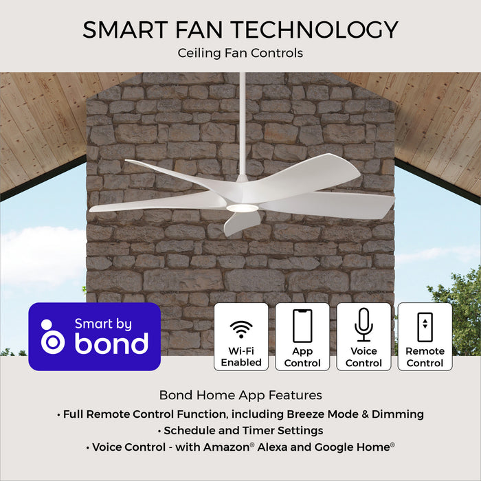 Progress Lighting - P250128-28M-30 - 60" Ceiling Fan - Velto - Matte White