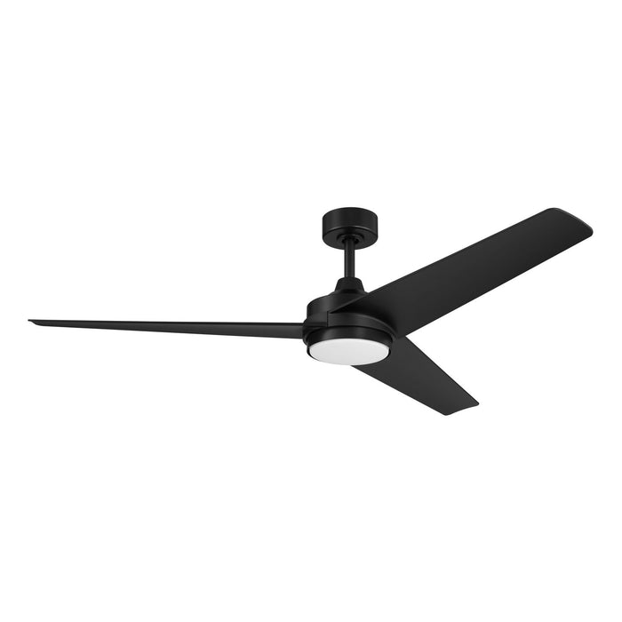 Progress Lighting - P250128-31M-30 - 60" Ceiling Fan - Velto - Matte Black