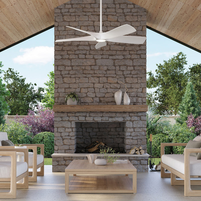 Progress Lighting - P250059-028-30 - 60" Ceiling Fan - Vernal - Satin White