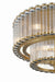 Eurofase - 49169-010 - Nine Light Flush Mount - Glasbury - Gold