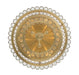Eurofase - 49169-010 - Nine Light Flush Mount - Glasbury - Gold