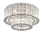 Eurofase - 49169-027 - Nine Light Flush Mount - Glasbury - Polished Nickel