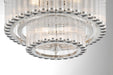 Eurofase - 49169-027 - Nine Light Flush Mount - Glasbury - Polished Nickel