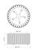 Eurofase - 49185-010 - Five Light Flush Mount - Glasbury - Gold