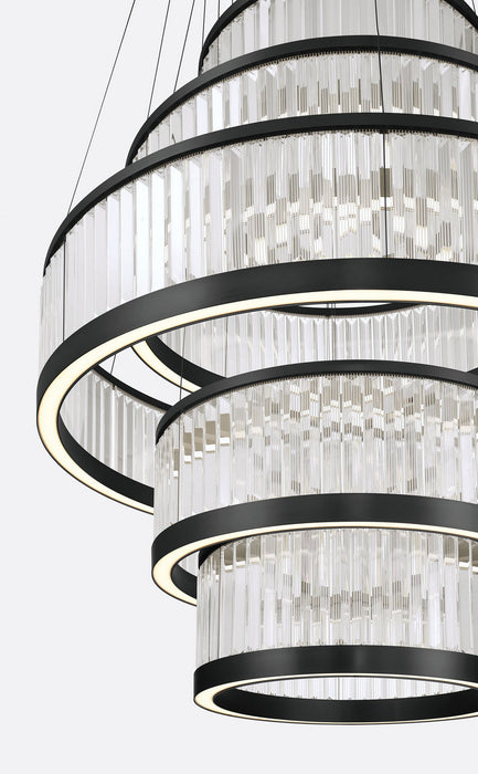Eurofase - 49350-029 - LED Chandelier - Empra - Matte Black