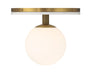 Eurofase - 49915-013 - LED Flush Mount - Carnagie - Antique Brass