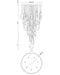 Eurofase - 49920-017 - LED Chandelier - Jateo - Polished Nickel