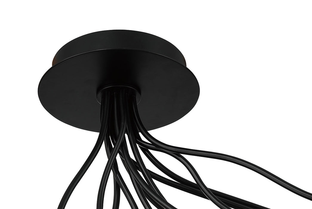 Eurofase - 49950-014 - LED Semi-Flush Mount - Athena - Matte Black