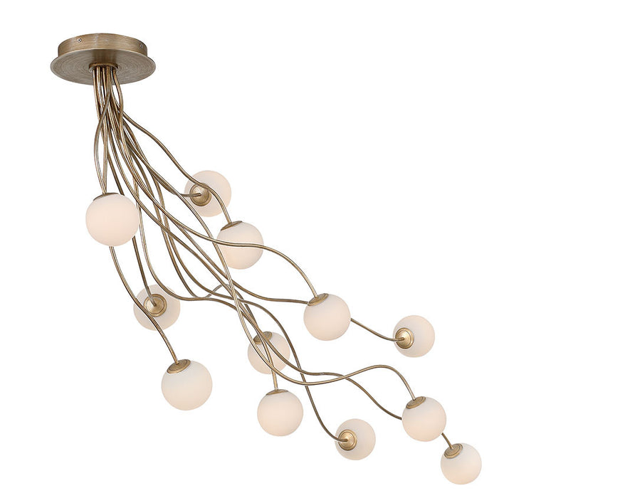 Eurofase - 49950-021 - LED Semi-Flush Mount - Athena - Antique Gold