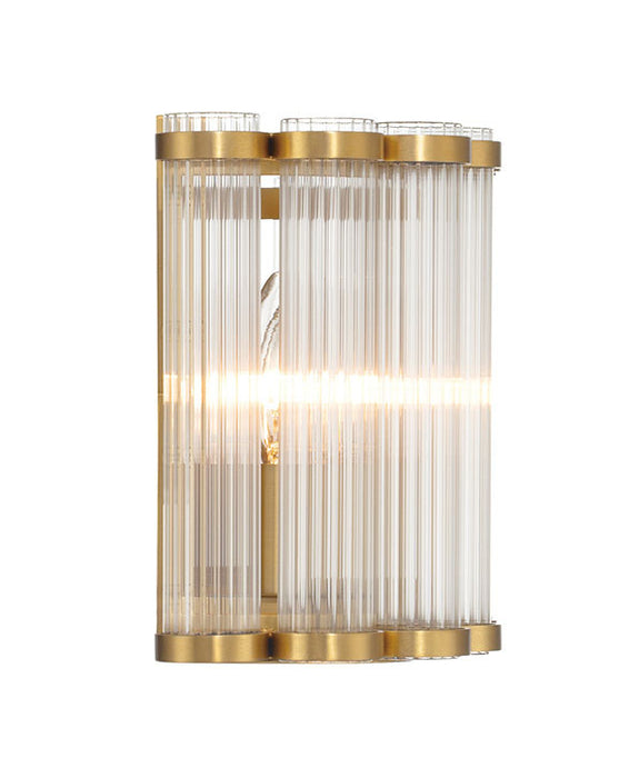 Eurofase - 50042-012 - Four Light Vanity - Glasbury - Gold