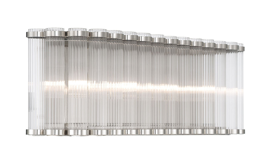 Eurofase - 50042-029 - Four Light Vanity - Glasbury - Polished Nickel