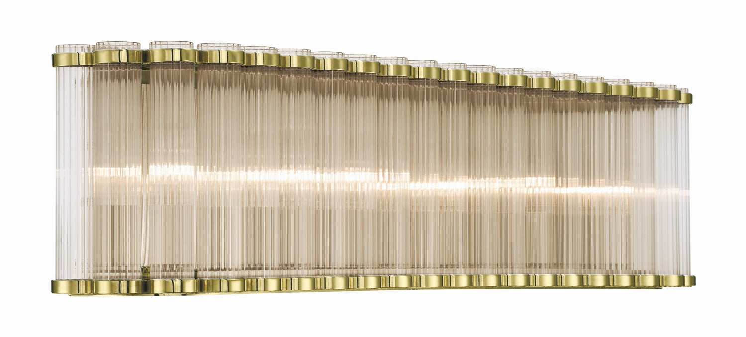 Eurofase - 50043-019 - Six Light Vanity - Glasbury - Gold