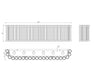 Eurofase - 50043-019 - Six Light Vanity - Glasbury - Gold