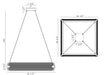 Eurofase - 50052-028 - LED Chandelier - Neoness - Matte Black