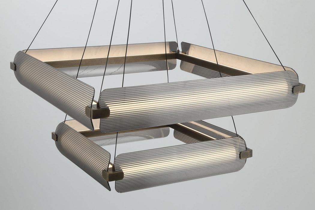 Eurofase - 50055-012 - LED Chandelier - Neoness - Weathered Brass