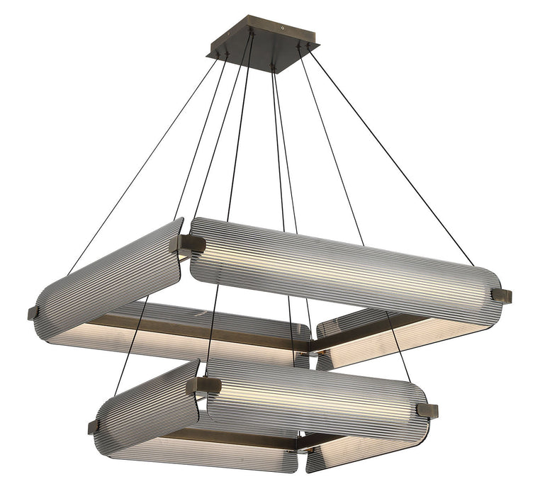 Eurofase - 50055-012 - LED Chandelier - Neoness - Weathered Brass
