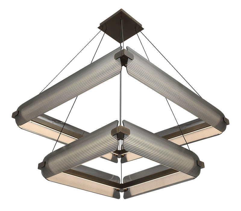 Eurofase - 50055-012 - LED Chandelier - Neoness - Weathered Brass