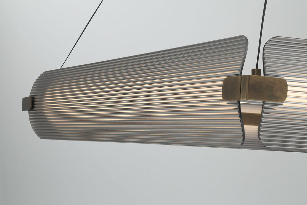 Eurofase - 50055-012 - LED Chandelier - Neoness - Weathered Brass