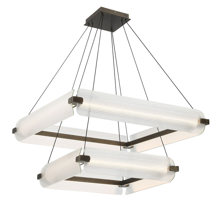 Eurofase - 50055-029 - LED Chandelier - Neoness - Weathered Brass