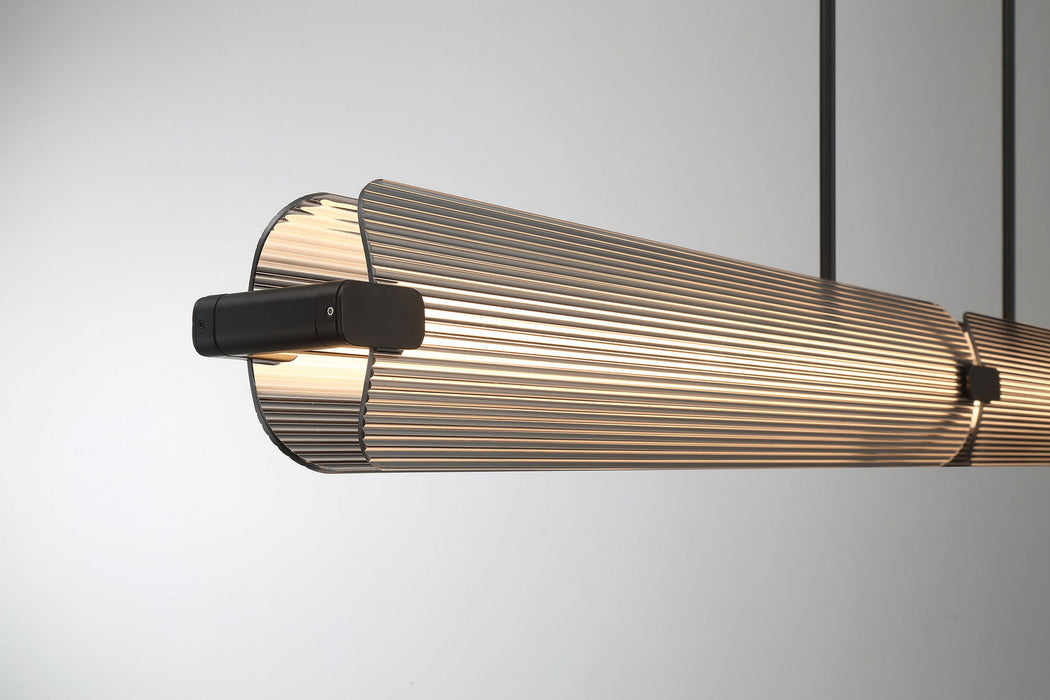 Eurofase - 50056-019 - LED Linear Chandelier - Neoness - Matte Black