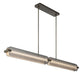 Eurofase - 50057-016 - LED Linear Chandelier - Neoness - Weathered Brass